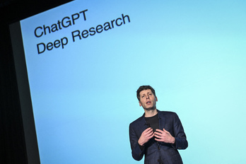 Sam Altman, director ejecutivo de OpenAI, compañía desarrolladora de ChatGPT. 