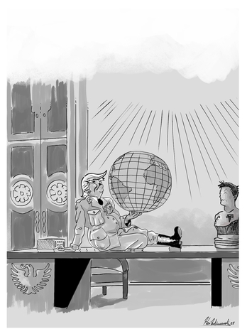 The great dictator.