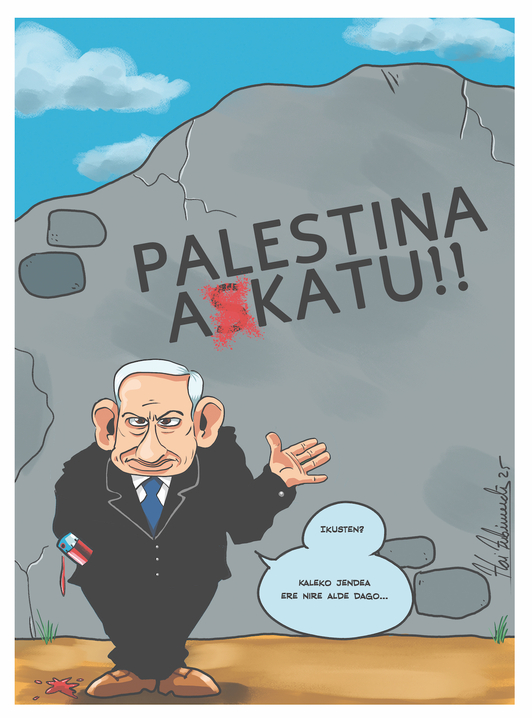 Palestina askatu.