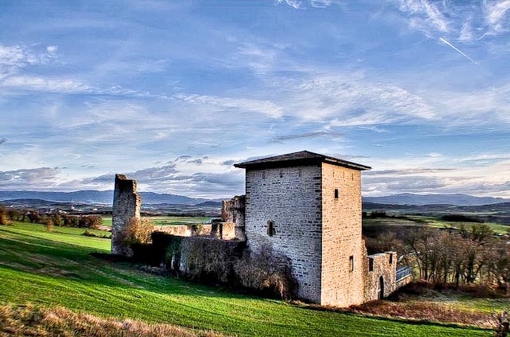 Gebaratarren dorre-jauregia, irudian.