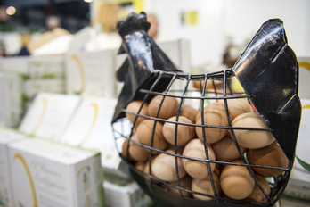 Produktu ekologikoen azoka, artxiboko irudian.