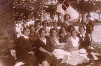 Gasteizko EABko lehen taldea, 1923ko ekainaren 2an.