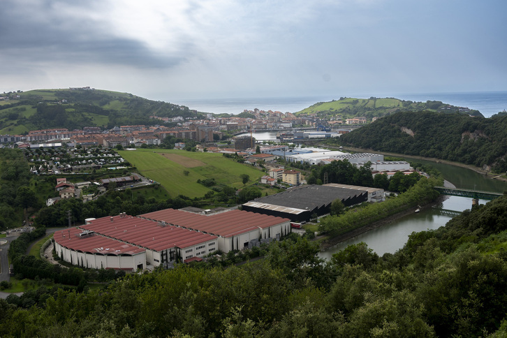 Industriagunea Zumaian, irudian.