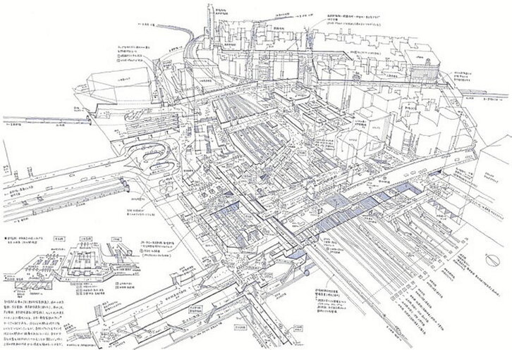 Atelier Bow Wow-ren «Made in Tokyio» liburutik ateratako irudia.