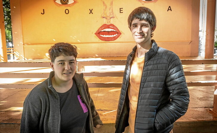 Eli Pagola eta Andoni Rekondo, Paulo Txikiya bertso eskolako kideak.