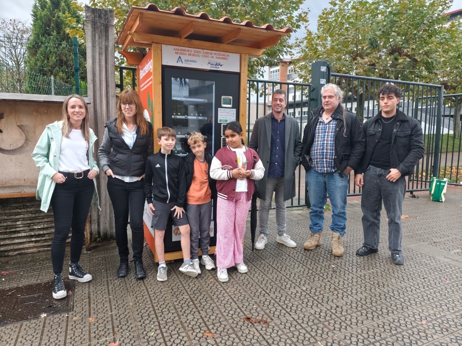 Eskola jantokian kontsumitzen ez diren elikagaiak berreskuratzeko proiektua du Amurriok