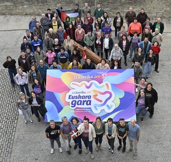 Atharratzetik Bilbora Euskal Herria gurutzatuko du 24. Korrika. 