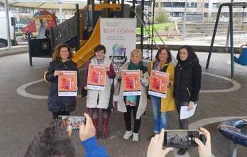 Deialdi berriaren aurkezpena, irudian.