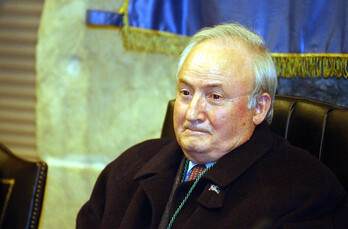 Juan Mari Lekuona, 2002an ateratako argazki batean.