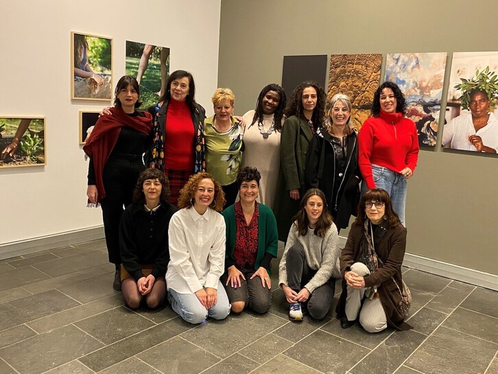 Irudian, erakusketaren aurkezpena Gasteizen.