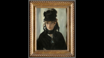 Berthe Morisot, Monetek margotuta. ‘Berthe Morisot au bouquet de violettes’ (1872).