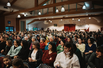 480 lagun bildu ziren joan den larunbateko Baigorriko saioan.