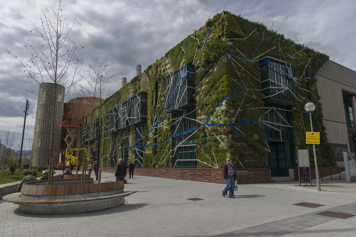 Europa jauregia,artxiboko irudian.