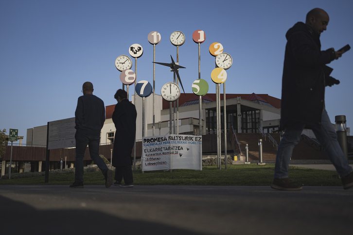 EHUko Leioako Campusa, artxiboko irudian.