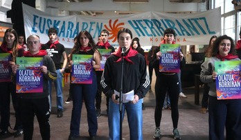 Gazte Euskaltzaleen Sareak gazte olatua sortu nahi du Korrikan.