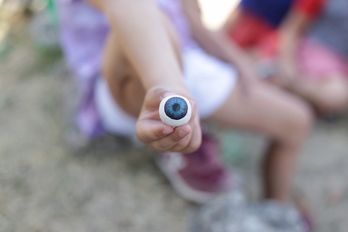 Jolasak udalekuetan, artxiboko irudian.