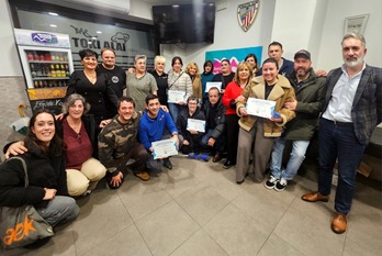 Eskuera proiektuko parte hartzaileak.