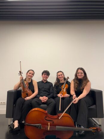 Astelehenean programazioa zabalduko duen Cuarteto Eki, irudian.