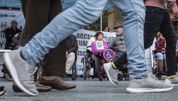 Fekoorren mobilizazio bat, artxiboko irudian.