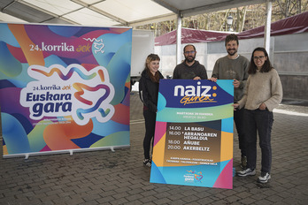 NAIZ Gunearen aurkezpena, Bilboko Areatzan.