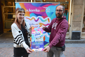Korrikaren azken eguneko egitarauaren aurkezpena egin zuen AEKk, Bilbon berean.