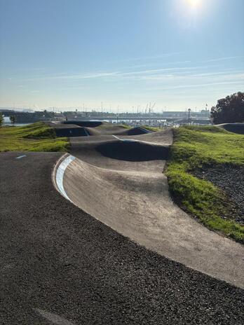 Kirola praktikatzeko gune berria, irudian.